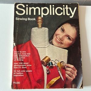 Vintage Sewing Book - Simplicity Sewing Book 1969